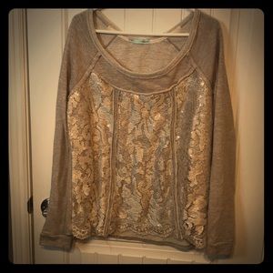 Tan XL maurices sweatshirt